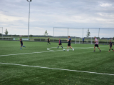 Laatste training S.K.N.W.K. JO11-1JM (partijtje tegen de ouders) van maandag 27 mei 2024 (8/137)